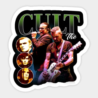 Retro The Rock Band Sticker